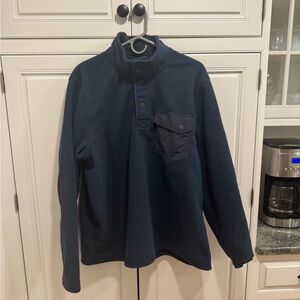 L.L. Bean Deep Blue Pullover Men’s